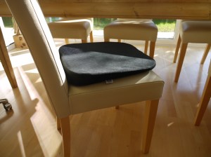 Mein Keilkissen sonnt sich.