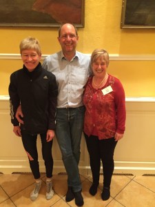 Die fleißigen Admins der TEPFIT-Facebook-Gruppe: Therese Schreiber, links, Peter Herrchen und Ulrike Steyer