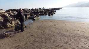 Auch die Adria hat Ebbe und noch mehr "Lauffläche".