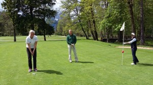 Ich spielte im Flight mit Dr. Christian Fulghum und seiner Frau Angela außer Konkurrenz mit.