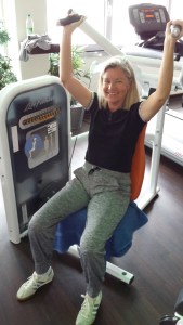 Das Training im Life-Fitness-Zirkel erinnert mich sehr an meine Reha-Zeit.